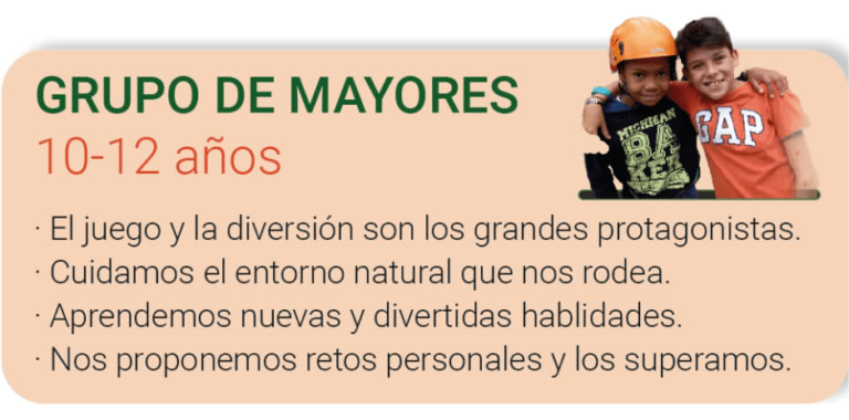 Actua Campamentos - Alto Tajo Summer Camp - Grandes