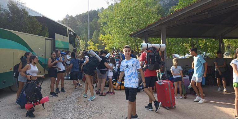 Campamentos Actua - Transporte